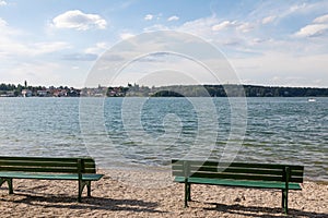 Women`s Island Fraueninsel, Chiemsee Lake, Bavaria