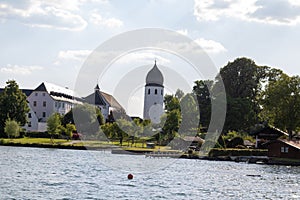 Women`s Island Fraueninsel, Chiemsee Lake, Bavaria