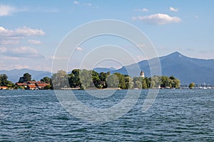 Women`s Island Fraueninsel, Chiemsee Lake, Bavaria