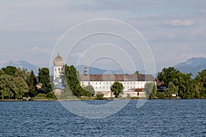 Women`s Island Fraueninsel, Chiemsee Lake, Bavaria