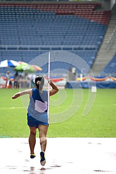 Women's Javelin Throw for Disabled Persons