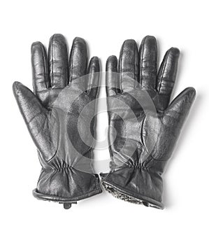 Women`s leather gloves