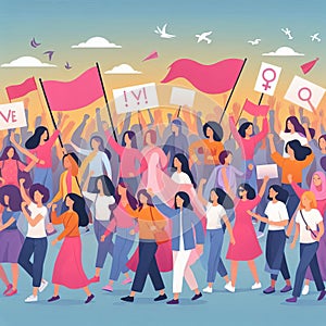 The Women\'s Movement Forward A day to acknowledge the progress m photo