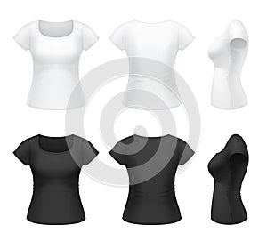 Women`s scoop neck t-shirt