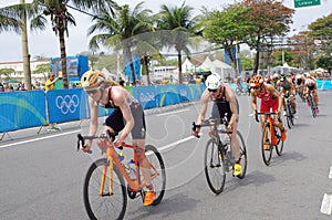 Women`s triathlon at Rio2016