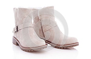 Women`s winter boots.