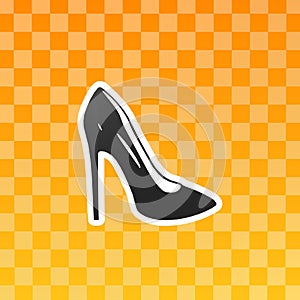 Women shoes,best 3D illustration,best sign and icon