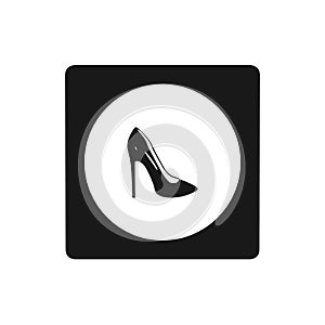 Women shoes icon,sing,illustration