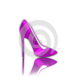 Women shoes illustration