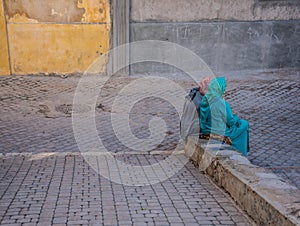 Women Sitting in Companionship in Morocco