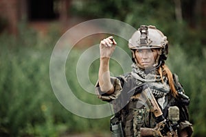 Women soldiers