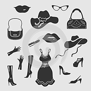 Women Things Vector Symbol