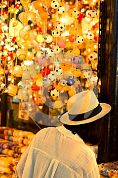 Women tourist Shopping time in Jatujak market