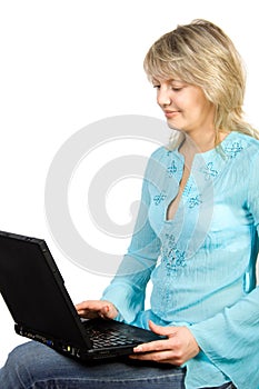 Women using laptop