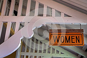 Women Washroom Signage