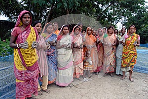 Women worker in Sunderban