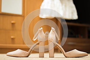 Wedding high heels photo