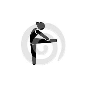 Women, yoga, position icon. Element of yoga position icon. Premium quality graphic design icon. Signs and symbols collection icon
