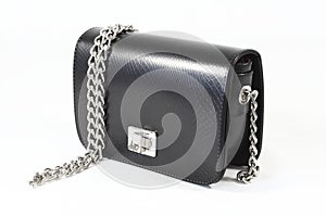 Womens shiny clutch day handbag photo