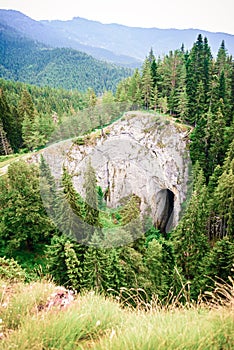 Wonder Bridges natural phenomena in Rhodopi Mountain, Bulgaria photo