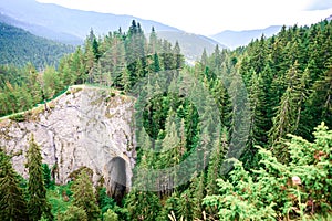 Wonder Bridges natural phenomena in Rhodopi Mountain, Bulgaria photo