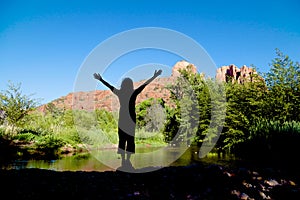 Wonder at Cathedral Rock