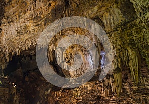 Wonder Cave Interior with Stalactites and Stalagmites 1