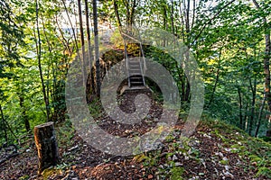 Wonderful autumn hike near Beuron in the Upper Danube Nature Park photo