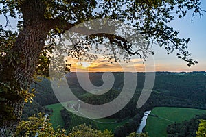 Wonderful autumn hike near Beuron in the Upper Danube Nature Park photo