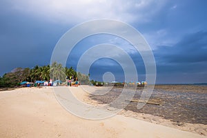 Wonderful beach  at  batam bintan indonesia photo