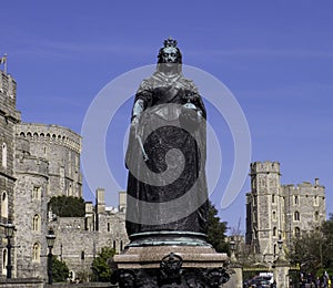 A wonderful bronze sculpture of Queen Victoria