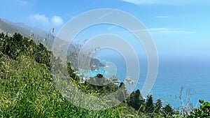 Wonderful California coast in spring, Big Sur, CA