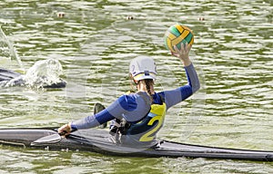 Wonderful canoe polo match