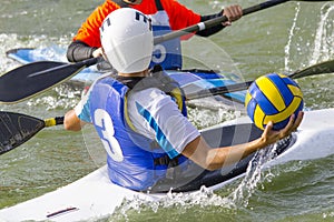 Wonderful canoe polo match