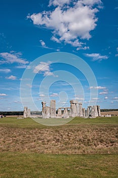 The wonderful famous historical landmark, the Stonehenge, United Kingdom