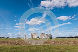 The wonderful famous historical landmark, the Stonehenge, United Kingdom