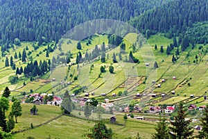 Wonderful hilly landscape - Moldova, Romania