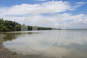 Wonderful lagoon in Tangalle, Sri Lanka. photo