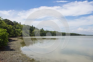 Wonderful lagoon in Tangalle, Sri Lanka. photo