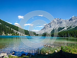 Wonderful lake in the mountain