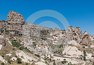 The wonderful landscape of Cappadocia photo