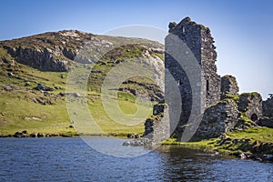 Wonderful landscape at the Three Castle Head