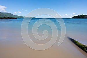 Wonderful long exposure seascape in Dominican republic