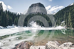 Wonderful Miror Lake in the Canadian Rockies