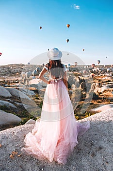 Wonderful morning in Cappadocia