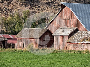 Wonderful old ranch outbuildings