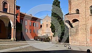 The wonderful Piazza Santo Stefano in Bologna photo