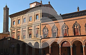 The wonderful Piazza Santo Stefano in Bologna photo