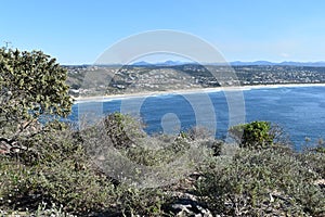 Wonderful landscape at the hiking trail at Robberg Nature Reserve in Plettenberg Bay, South Africa