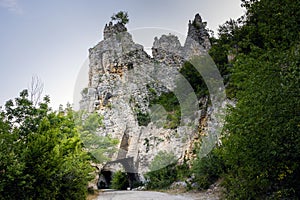 Wonderful rocks in lake Tsonevo Bulgaria